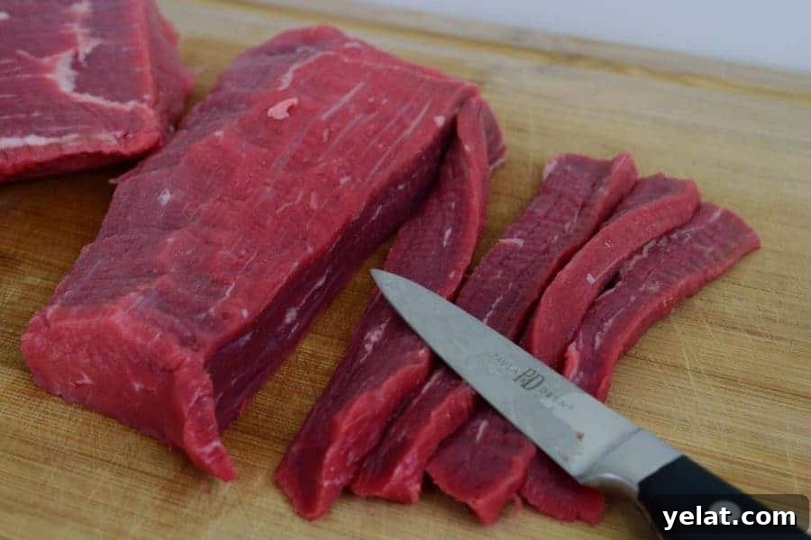 Mai Tai-Marinated Beef Jerky Recipe for Tropical Flavor 4 Mai Tai Beef Jerky Sliced