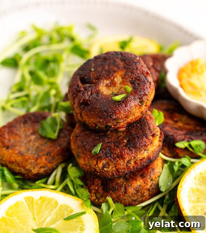 Ingredients for black-eyed pea patties