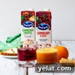 Ocean Spray cranberry smoothie