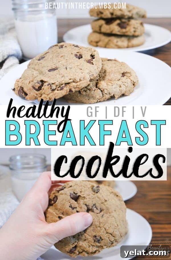 Filling Gluten-Free Breakfast Cookies for Busy Mornings 3 healthy breakfast cookies recipe