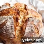 25 Sourdough Breakfast Ideas: 25+ Recipes for Morning Bread Dishes 8 A loaf of homemade sourdough bread.