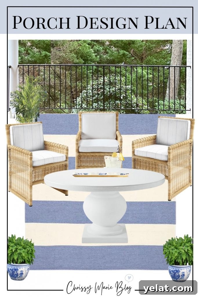 Serena and Lily Home Styling: How I Styled Their Pieces in My Space 3 outdoor dining from Serena and lily