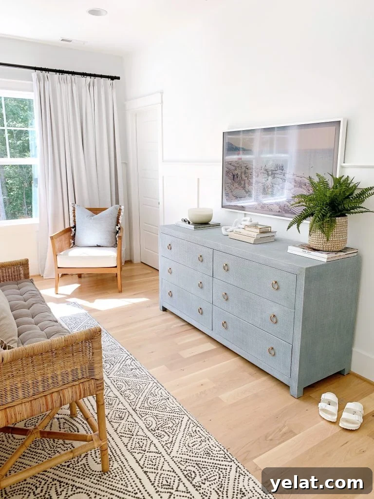 Serena and Lily Home Styling: How I Styled Their Pieces in My Space 12 driftway dresser from Serena and lily sale