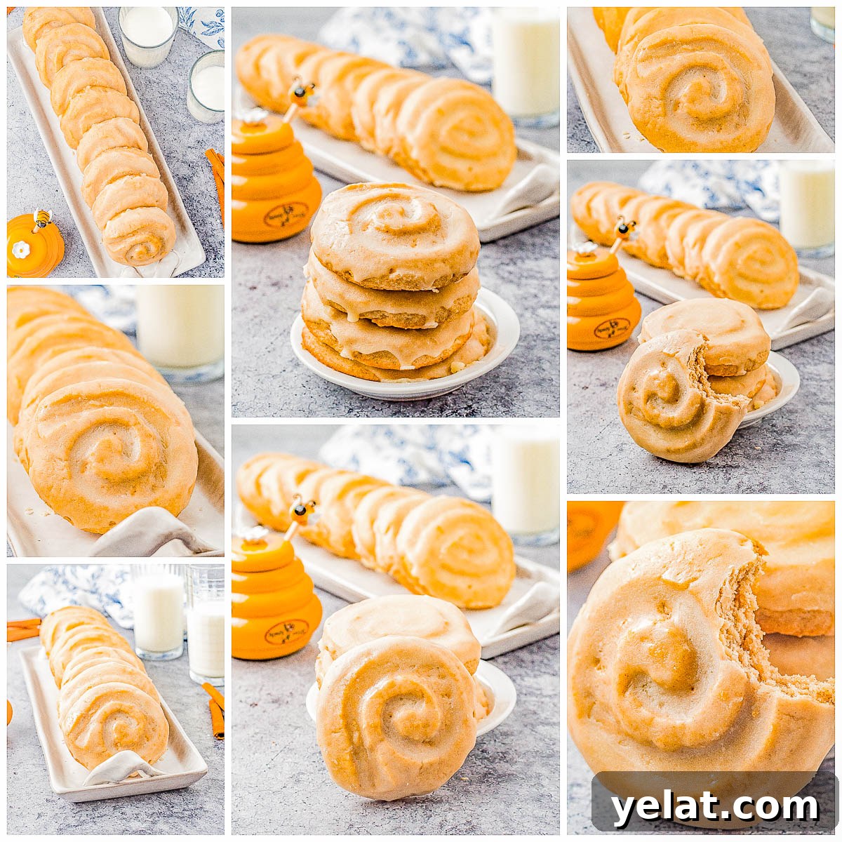 Soft-Baked Honey Bun Cookies Recipe for Irresistible Flavor 14 Baked honey bun cookies cooling