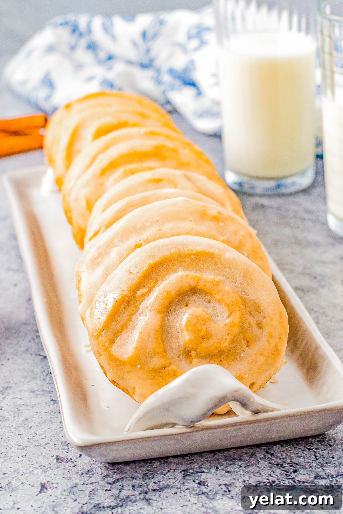 Soft-Baked Honey Bun Cookies Recipe for Irresistible Flavor 19 Cookies stored in an airtight container