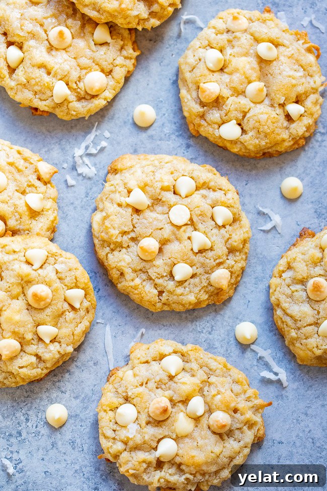 Soft-Baked Honey Bun Cookies Recipe for Irresistible Flavor 25 Coconut White Chocolate Cookies